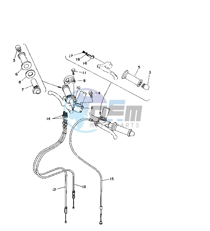 STEERING HANDLE -CABLE