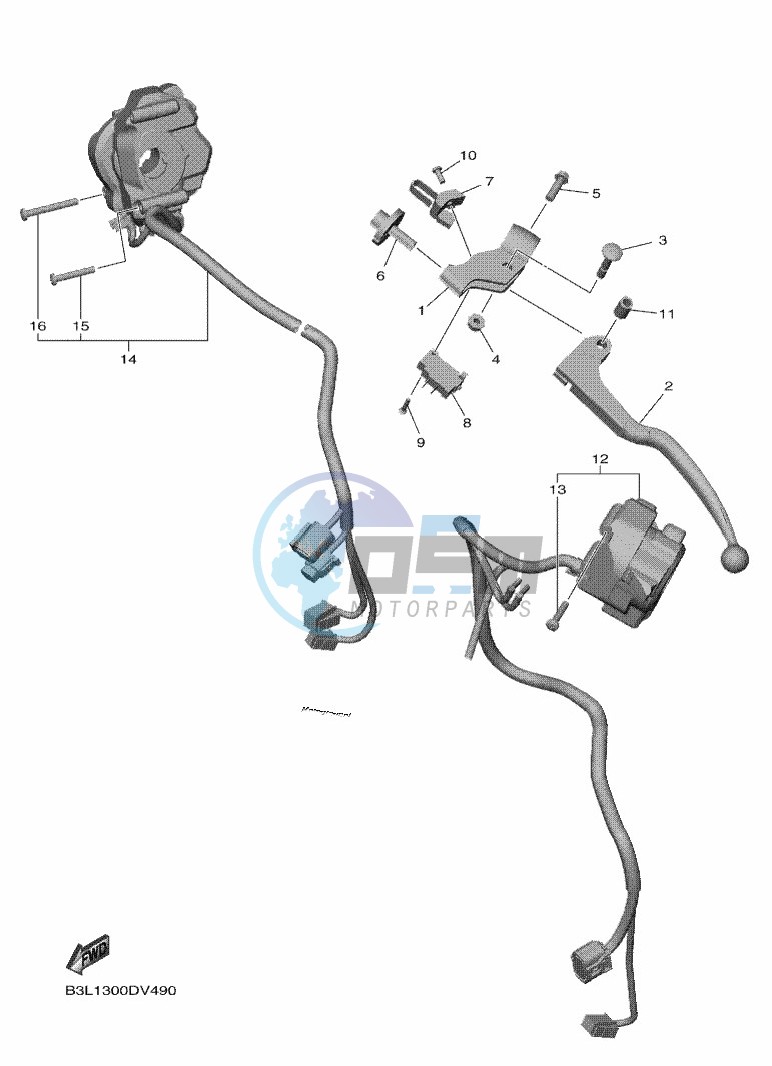 HANDLE SWITCH & LEVER