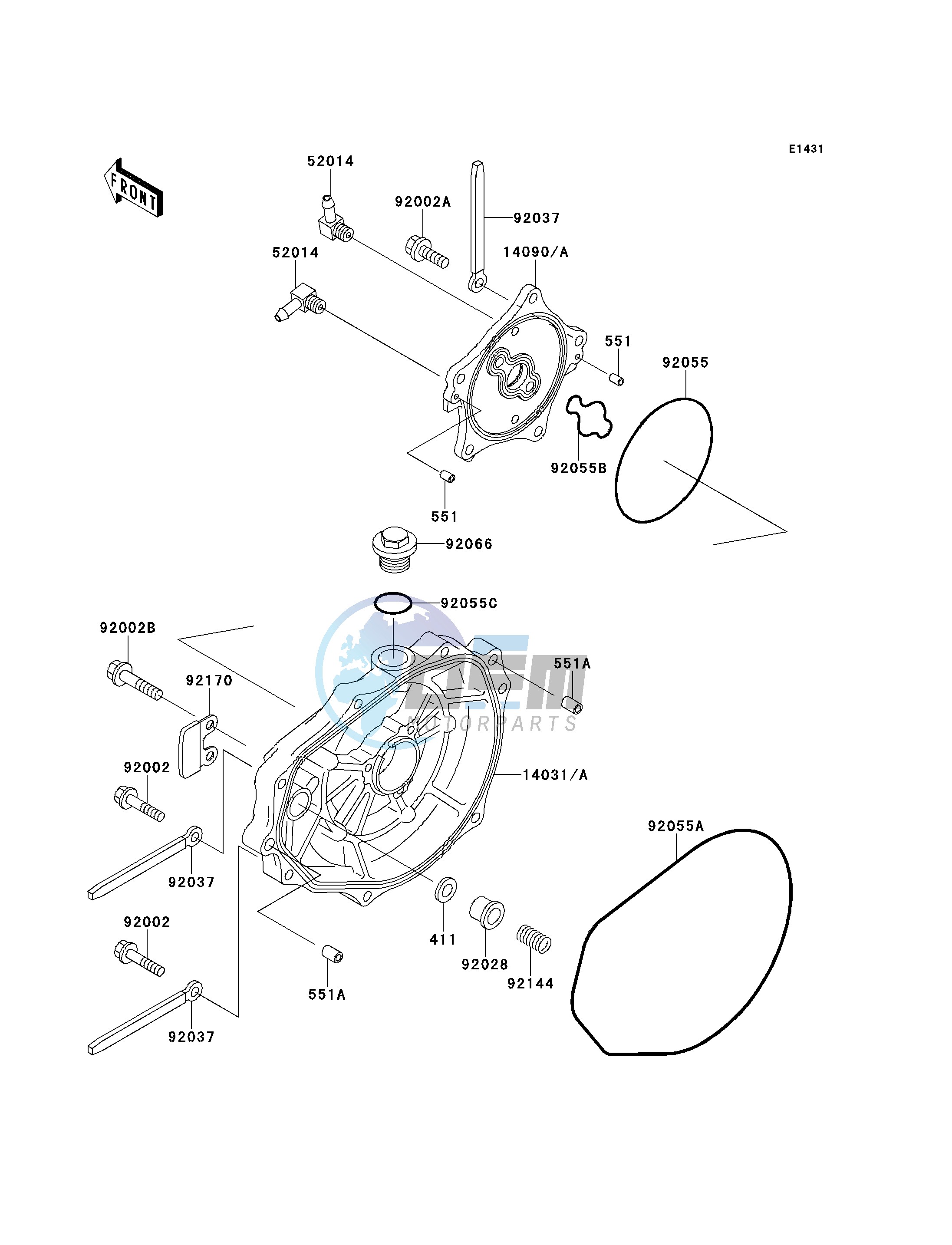 ENGINE COVER-- S- -