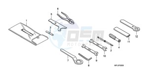 CBR1000RR9 BR / MME SPC - (BR / MME SPC) drawing TOOLS