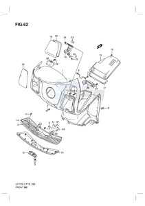 UH125 BURGMAN EU drawing FRONT BOX