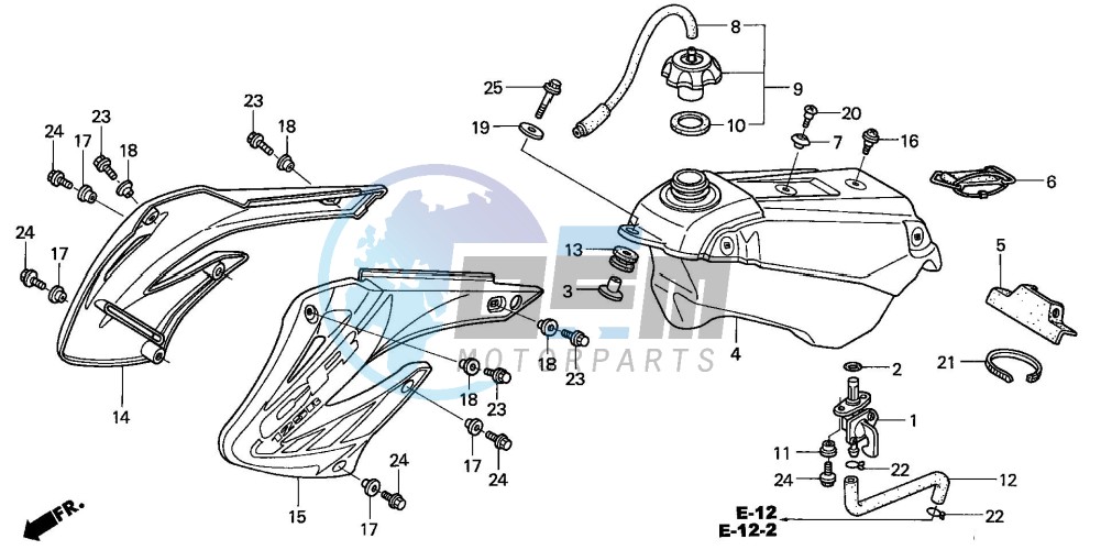 FUEL TANK/SHROUD