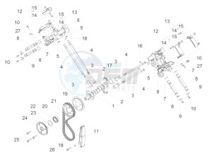 V7 III Stone 750 e4 (EMEA) drawing Timing system