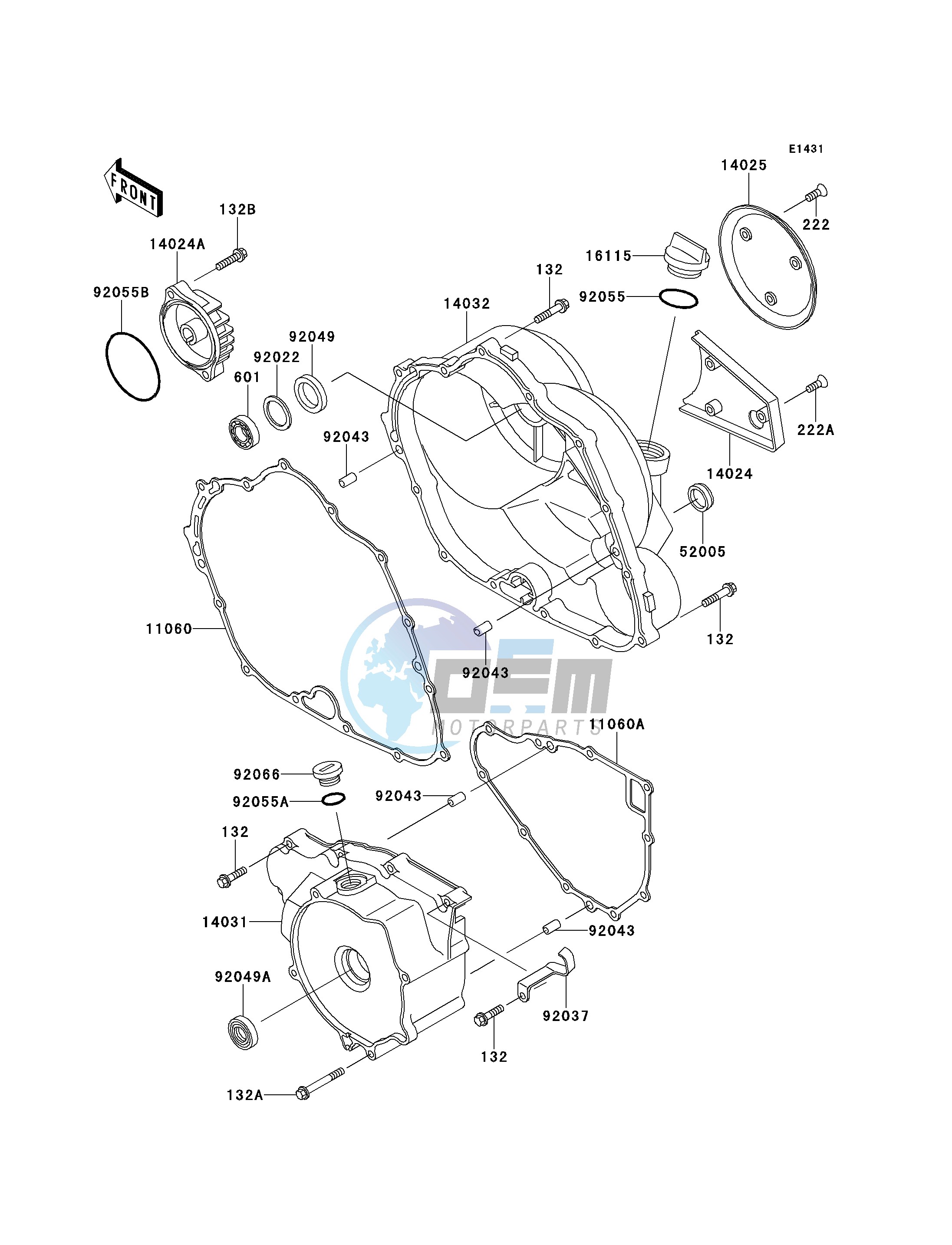 ENGINE COVER-- S- -