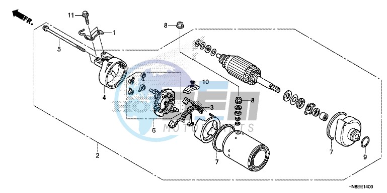 STARTING MOTOR