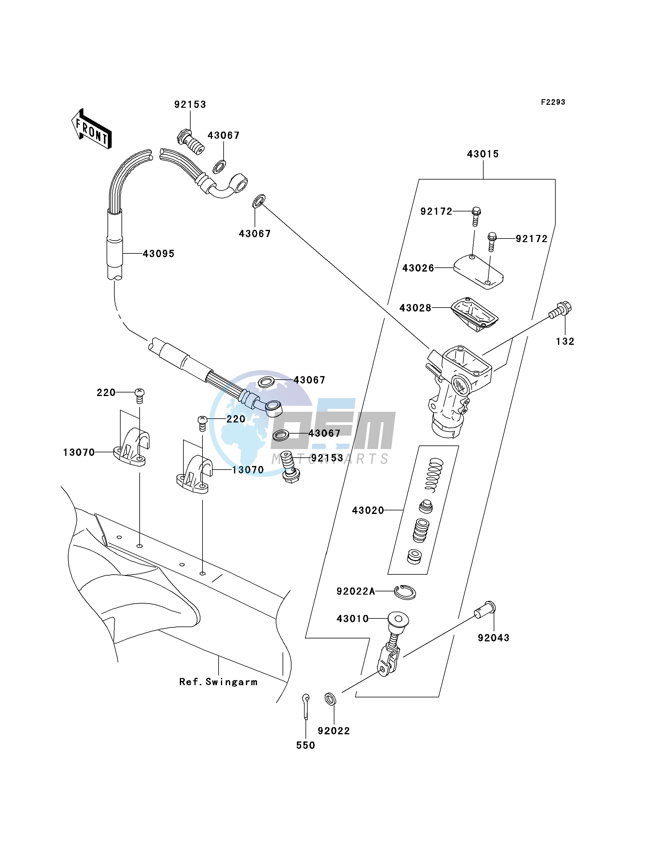 REAR MASTER CYLINDER