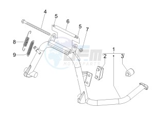 MP3 125 drawing Stand