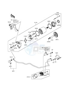 NINJA H2 ZX1000NFF XX (EU ME A(FRICA) drawing Starter Motor