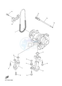 FZ8-N FZ8 (NAKED) 800 (2SH4) drawing OIL PUMP