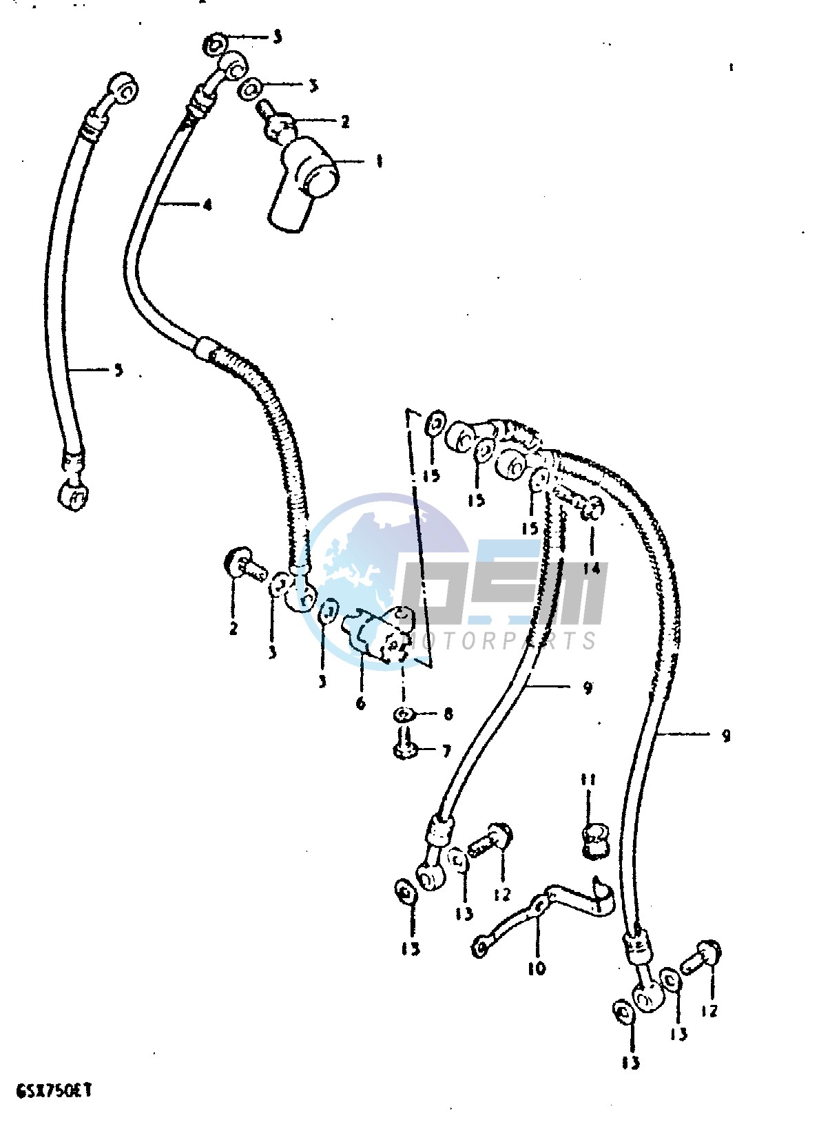 FRONT BRAKE HOSE