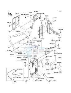 KX85 / KX85 II KX85A7F EU drawing Radiator