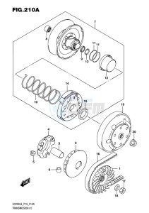 UH200 BURGMAN EU drawing TRANSMISSION (1)