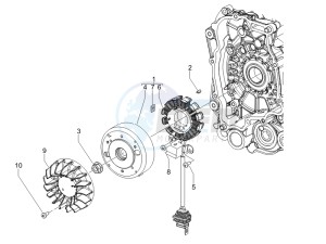 Liberty 50 4t ptt - (D) Germany drawing Flywheel magneto