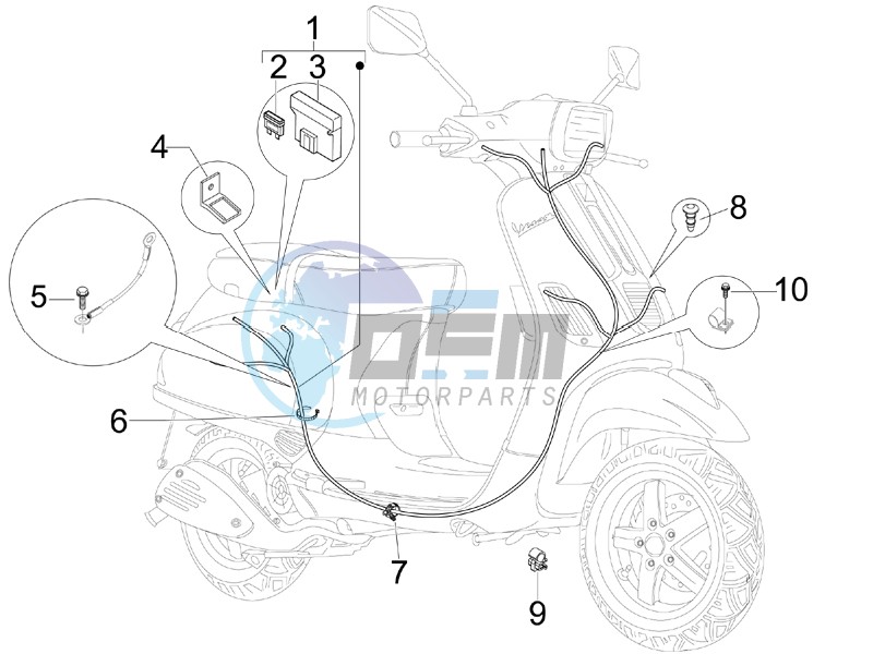 Main cable harness