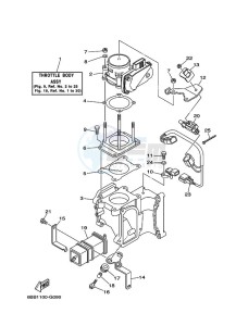 F225CETL drawing THROTTLE-BODY