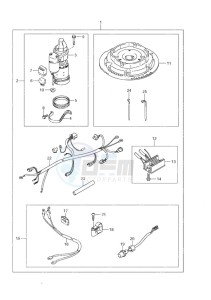 DF 9.9 drawing Starting Motor