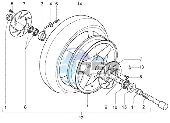 Front wheel