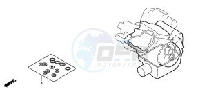 VT750CA drawing GASKET KIT B