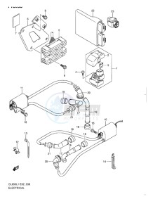 DL650 ABS V-STROM EU-UK drawing ELECTRICAL