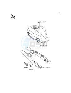 Z250SL BR250EGF XX (EU ME A(FRICA) drawing Labels