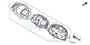 CBR600RR9 UK - (E / SPC) drawing METER