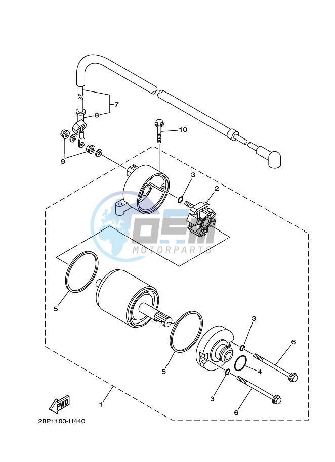 STARTING MOTOR