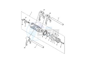 MT-01 1700 drawing SHIFT CAM - FORK