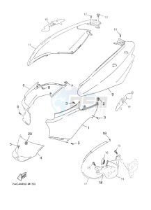 OVETTO 4 50 OVETTO 4 (2AC8) drawing SIDE COVER