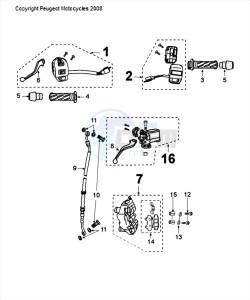 FIGHT 4 50 2T PURE drawing BRAKING SYSTEM