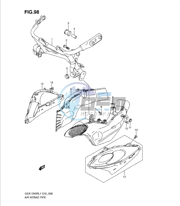 AIR INTAKE PIPE