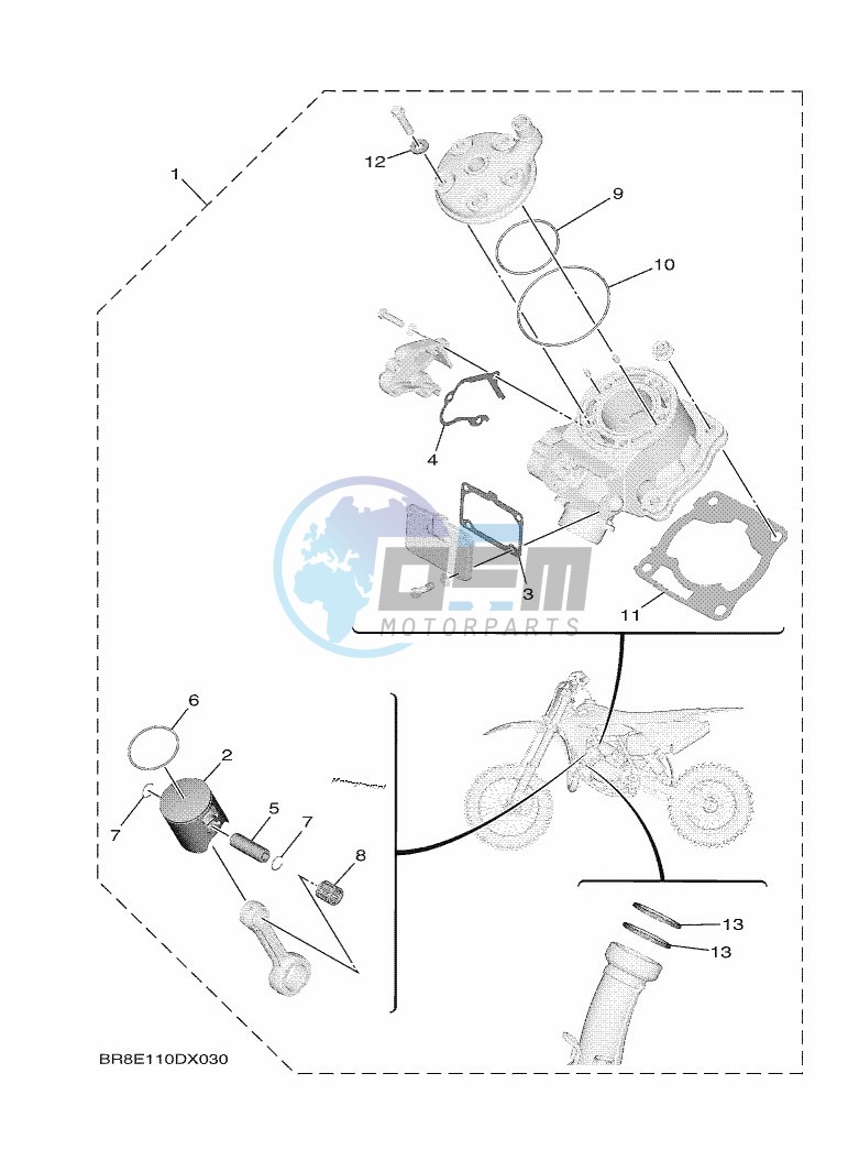 PISTON REBUILT KIT