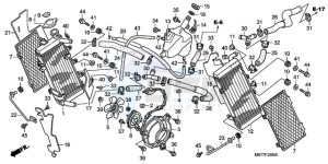 XL1000VA9 UK - (E / ABS MKH) drawing RADIATOR