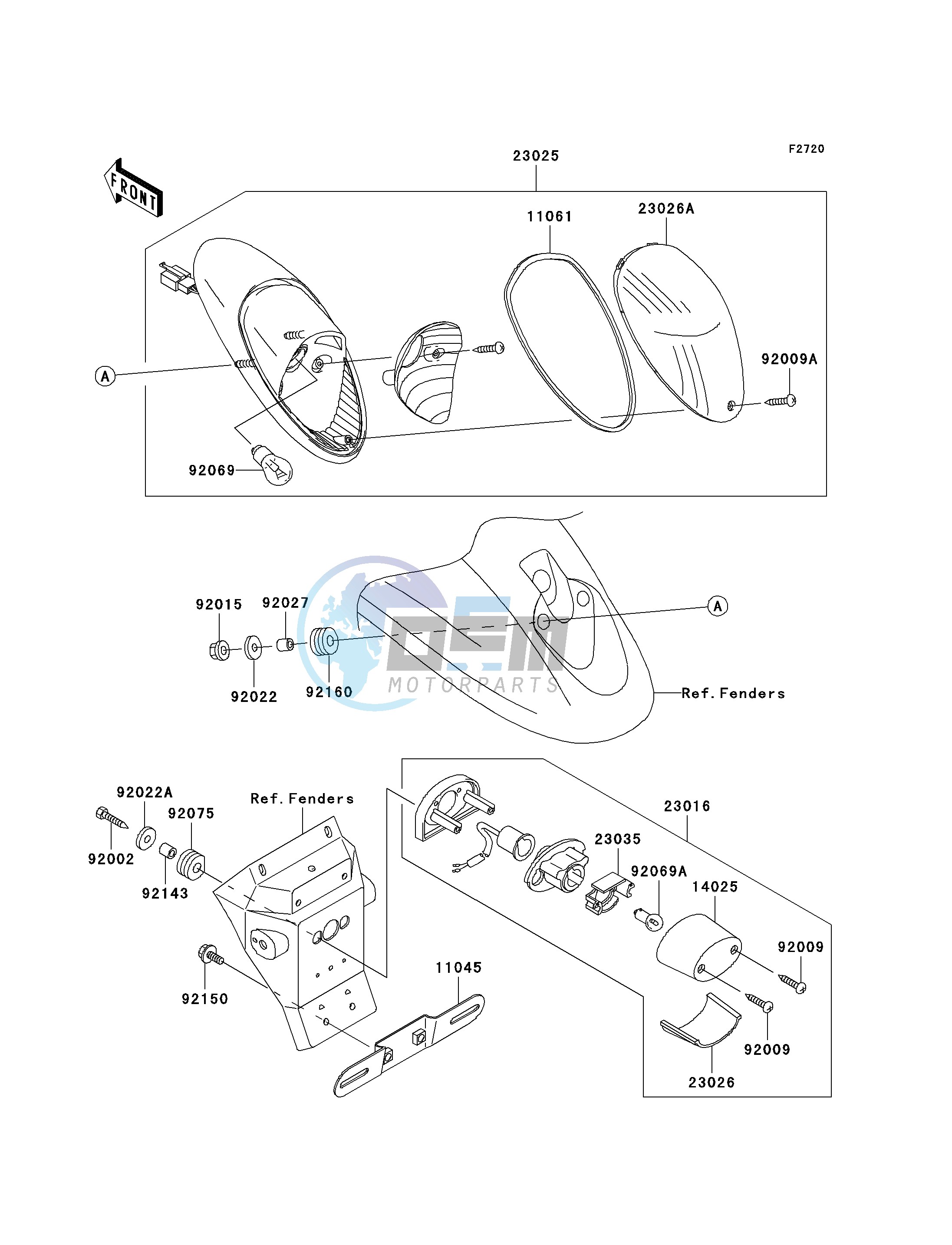 TAILLIGHT-- S- -