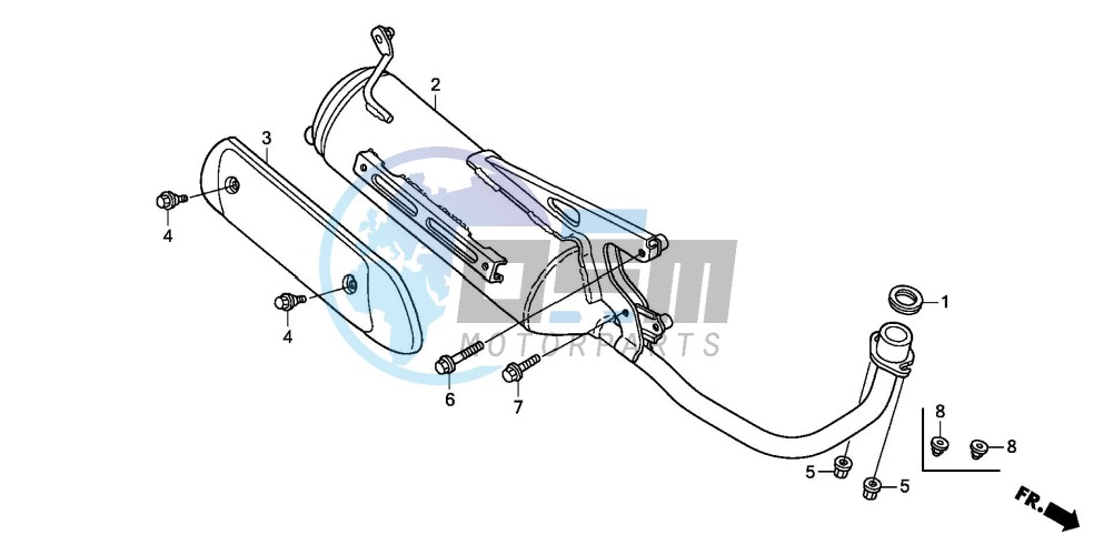 EXHAUST MUFFLER (NPS503/8)