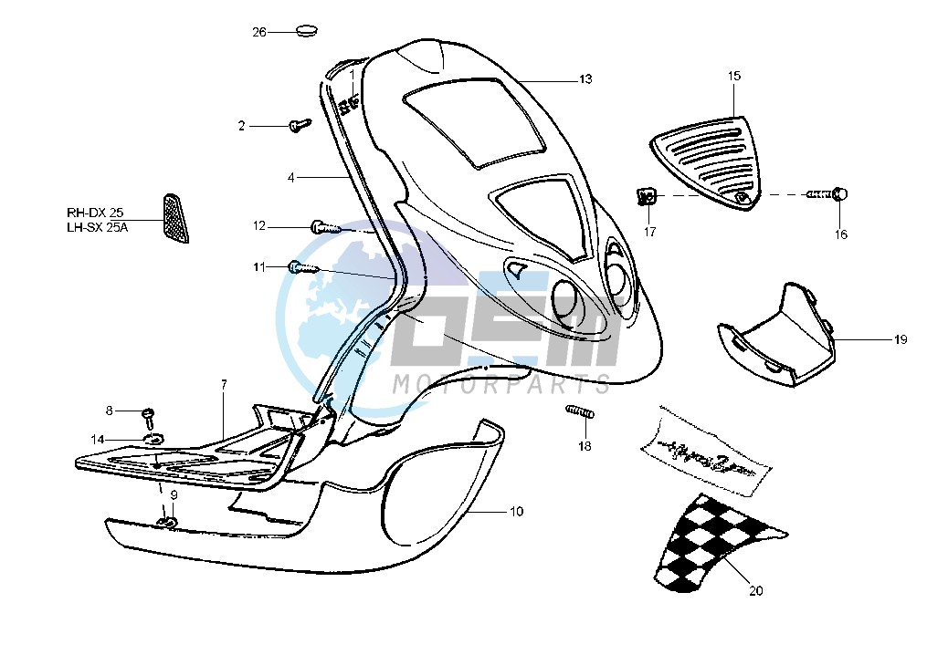 Front body