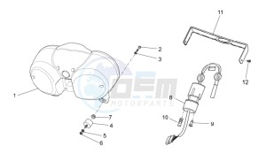 Nevada Classic 750 drawing Dashboard