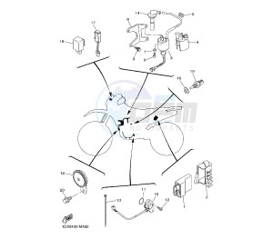 WR F 450 drawing ELECTRICAL DEVICES