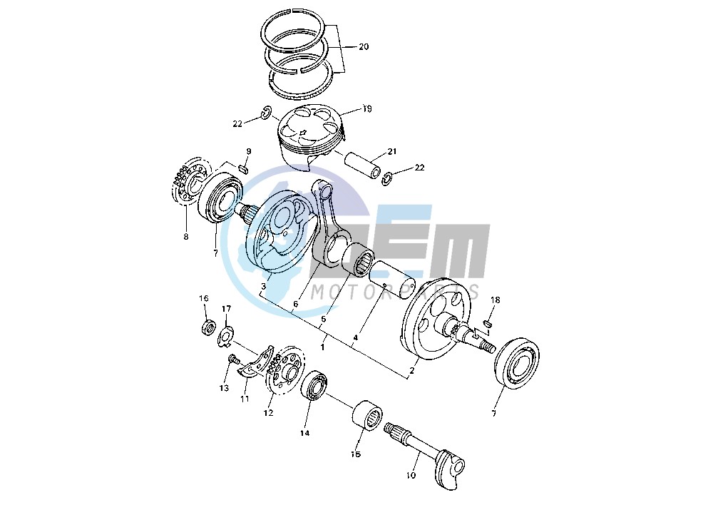 CRANKSHAFT PISTON