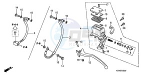 SH300A9 ED / ABS TBX drawing RR. BRAKE MASTER CYLINDER