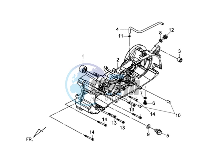 CRANKCASE LEFT