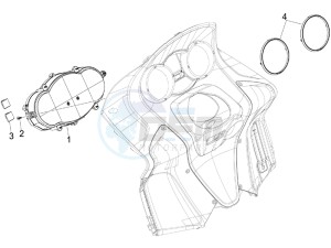 GP 800 drawing Meter combination - Cruscotto