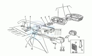 Daytona 1000 RS RS drawing Taillight