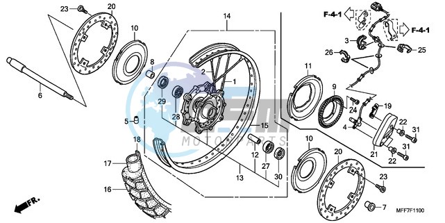 FRONT WHEEL