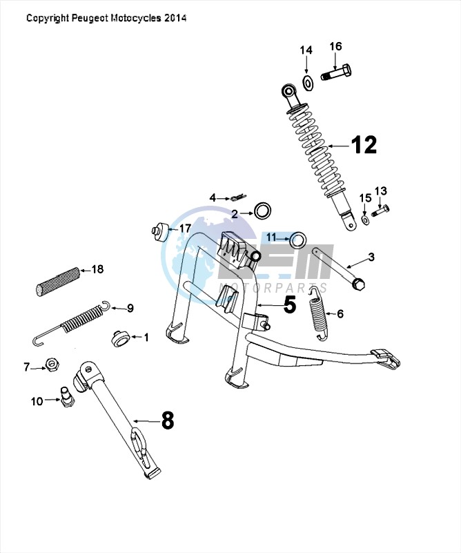 SUSPENSION AND STAND