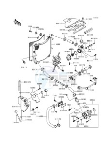 ZX 750 N [NINJA ZX-7RR] (N1-N2) [NINJA ZX-7RR] drawing RADIATOR