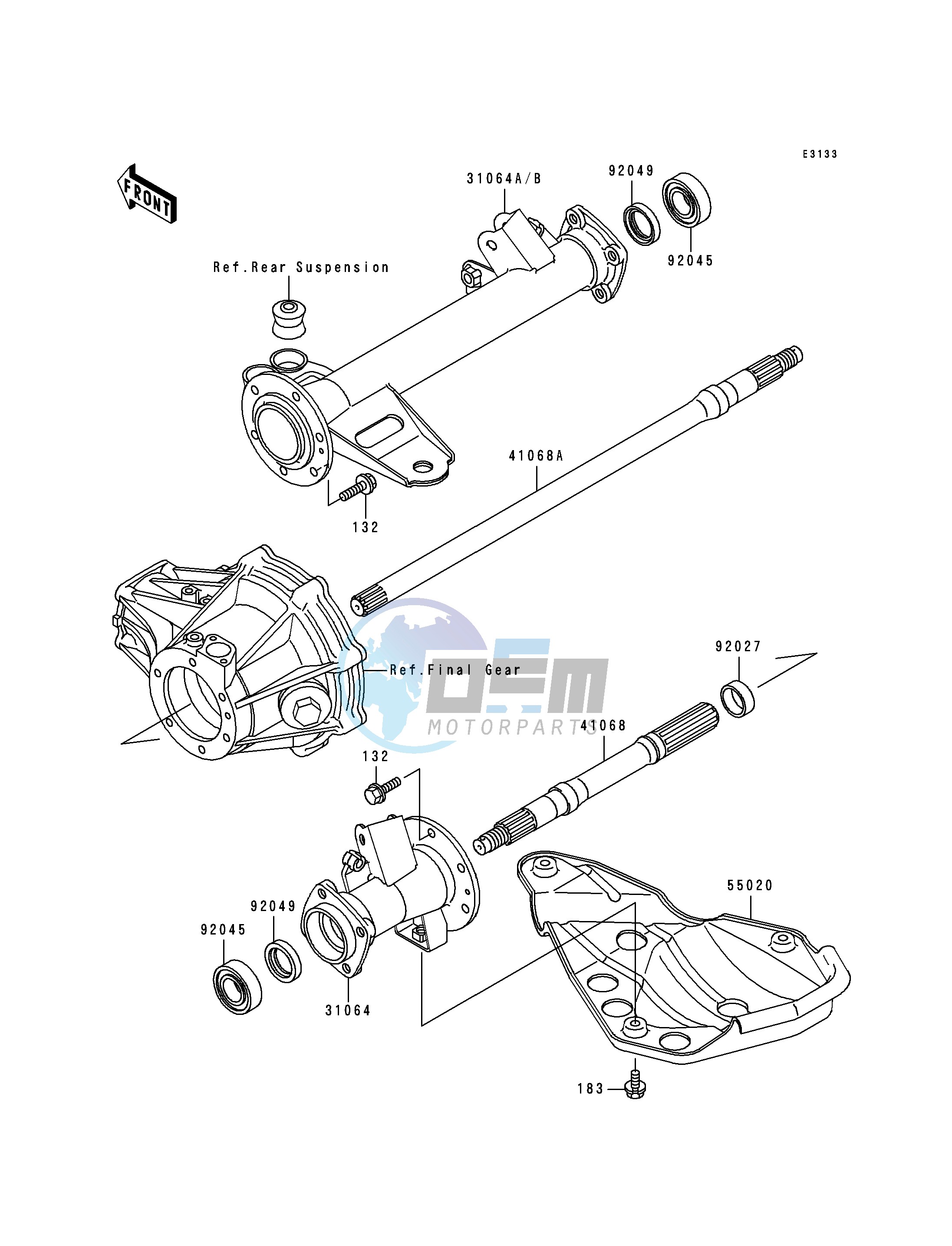 REAR AXLE