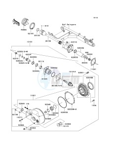 VN 1600 D [VULCAN 1600 NOMAD] (D6F-D8FA) D7FA drawing DRIVE SHAFT_FINAL GEAR