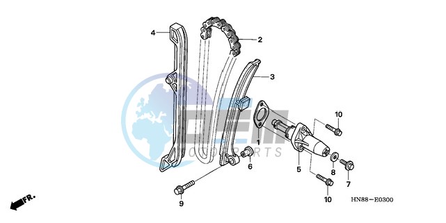 CAM CHAIN/TENSIONER