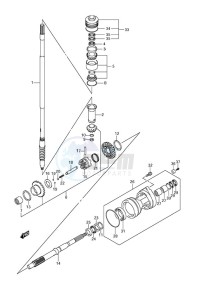 DF 250 drawing Transmission (DF 250S)