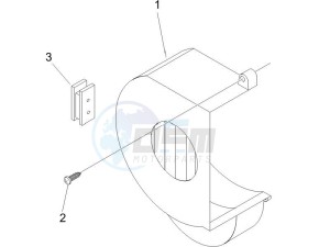 Stalker 50 drawing Flywheel magneto cover - Oil filter